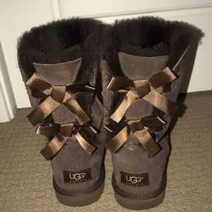 Bailey Bow Chocolate Brown UGGs